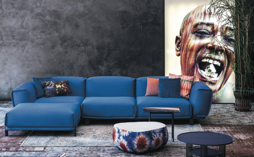 ‘Bold’ and new sofa by Patricia Urquiola for Moroso