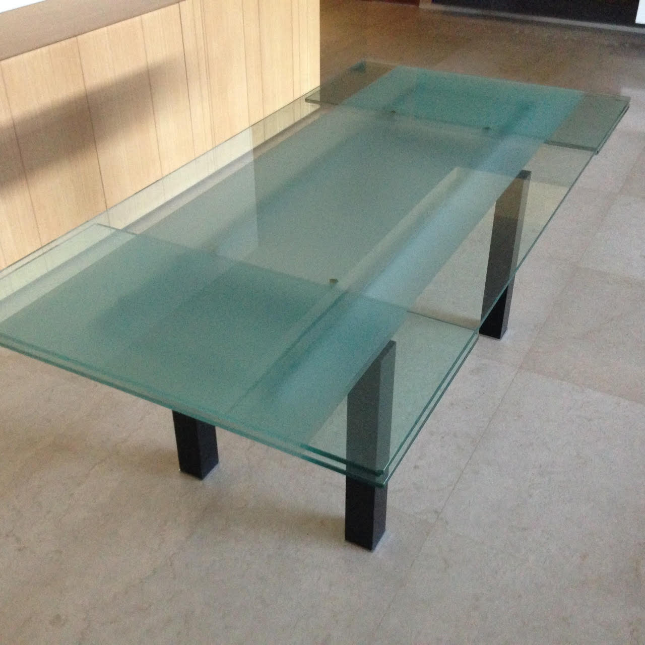 Cattelan glass dining table
